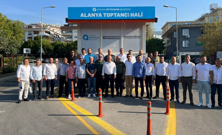 Erdem Alanya Hali’ni ziyaret etti