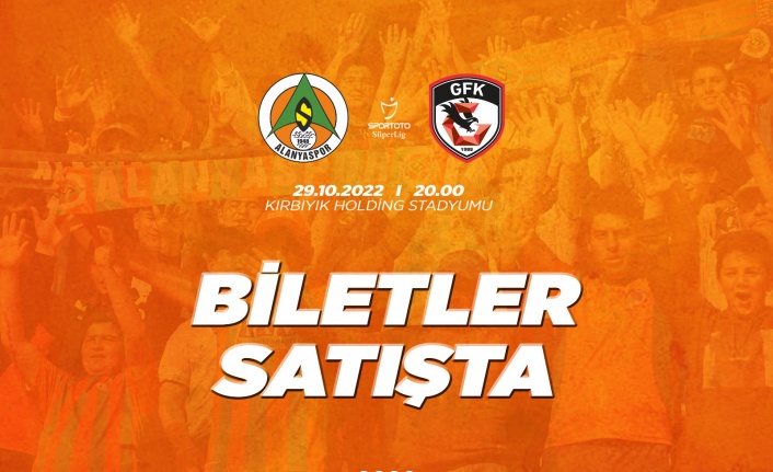 Gaziantep FK maçı biletlerimiz satışa sunuldu