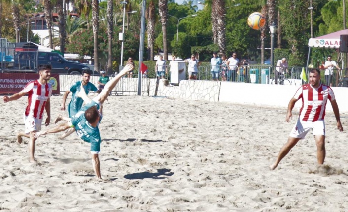 Plaj Futbolu Ligi Süper Finaller Alanya’da başladı