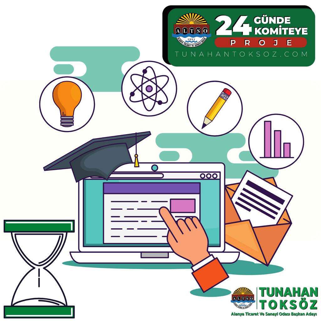 Tunahan Toksöz’den ALTSO seçimine 24 gün kala 24 Komiteye 24 Proje