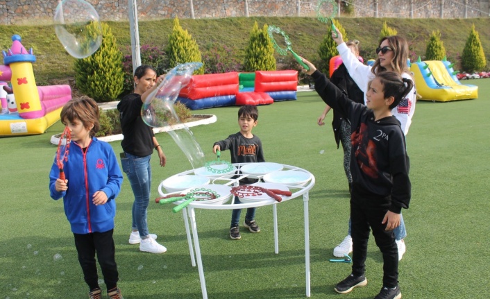 Alanya'da çocuklar bu kahvaltı bahçesine bayılacak