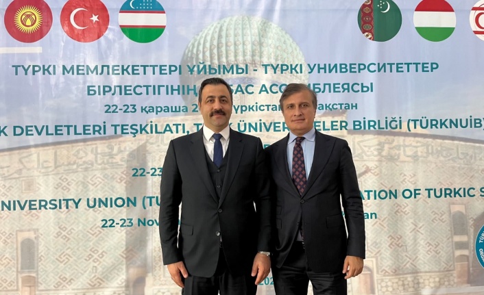 ALKÜ Rektörü Kalan Türk Üniversiteler Birliği Genel Kurulu’na katıldı
