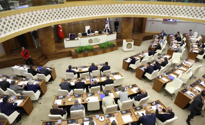 Antalya Büyükşehir Meclisi’nden teröre ortak tepki