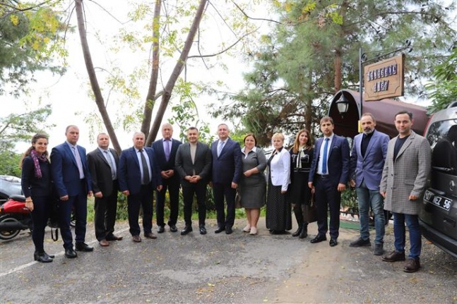 Gagavuz Belediyeler Birliği Alanya’ya hayran kaldı
