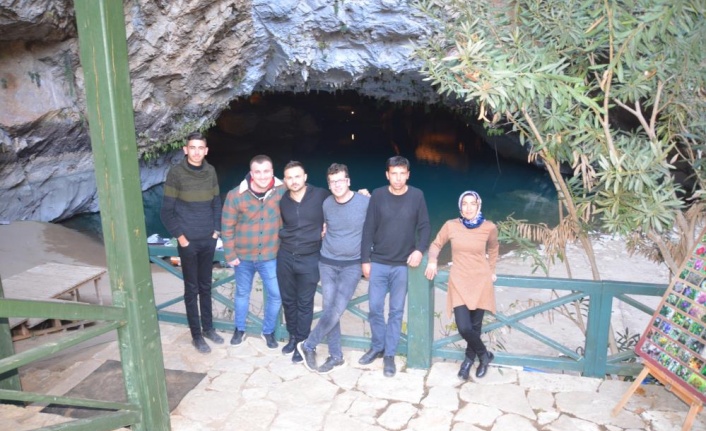 10 ayda 100 bin kişinin ziyaret ettiği Altınbeşik Mağarası ziyaretçi rekoru kırdı