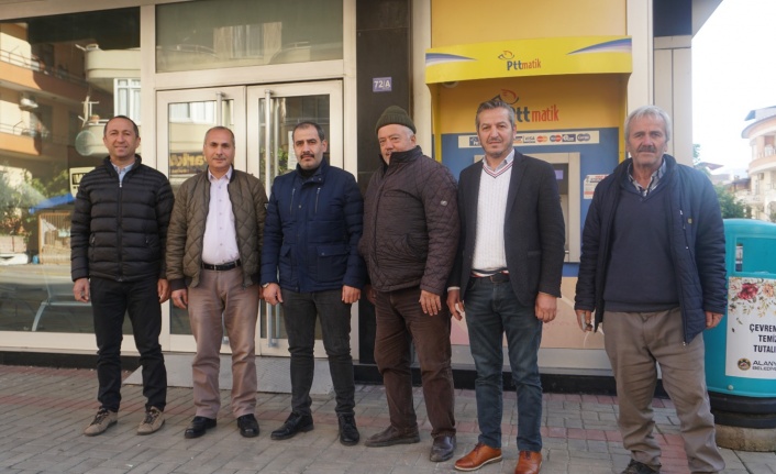 Alanyalı muhtarların PTT isyanı