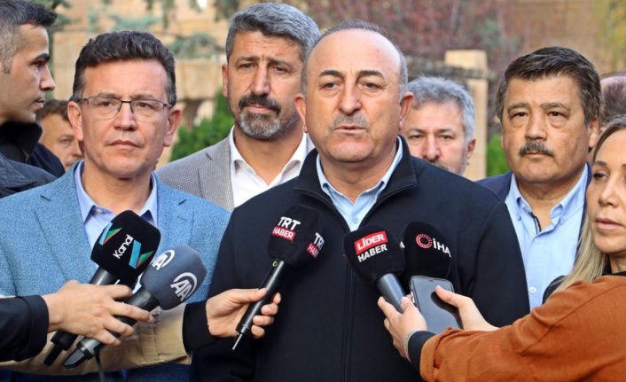 Bakan Çavuşoğlu sel bölgesini ziyaret etti: “Ön ödemeler yapıldı ama bu daha bir başlangıç”