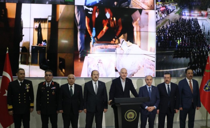 Bakan Soylu: "Son 5 yılda uyuşturucuya bağlı ölümler 941'den 241'e düştü"