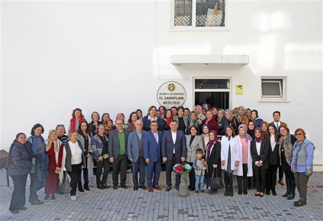 Başkan Yücel: 45 farklı dalda 2 bine yakın kursiyere hizmet ediyoruz