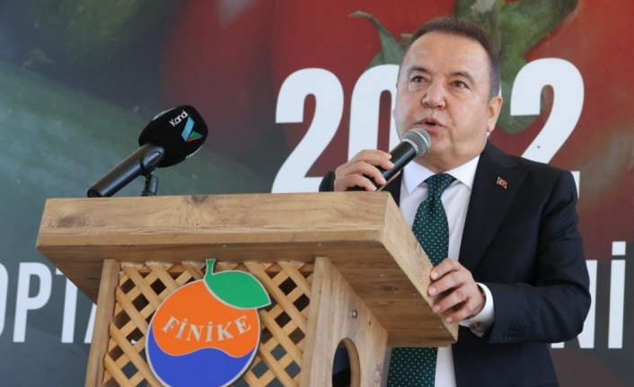 Finike Toptancı Hali sezonu açtı