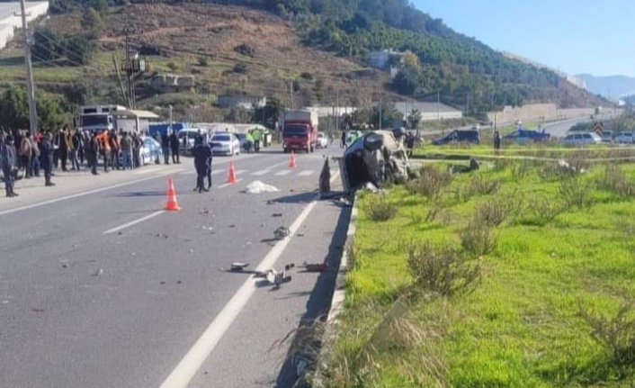 Alanya-Gazipaşa yolunda ölümlü kaza