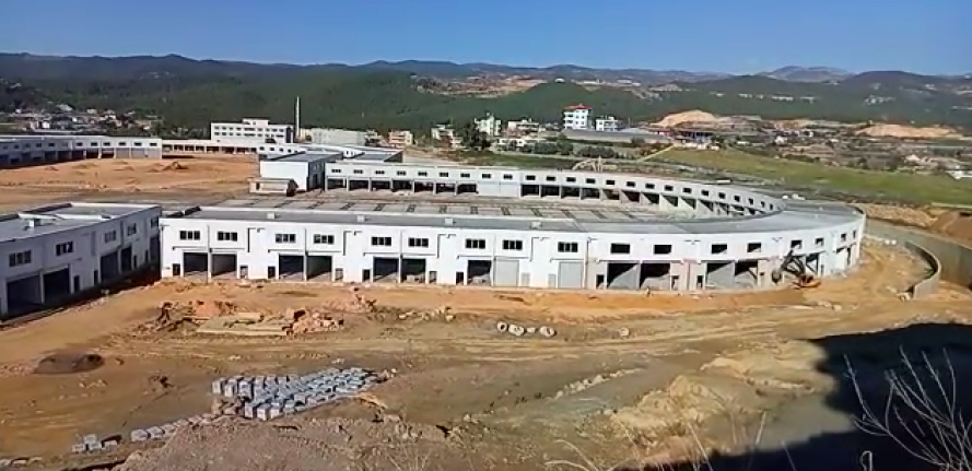 Alanya Toptancı Hali’nin yüzde 91’i tamamlandı