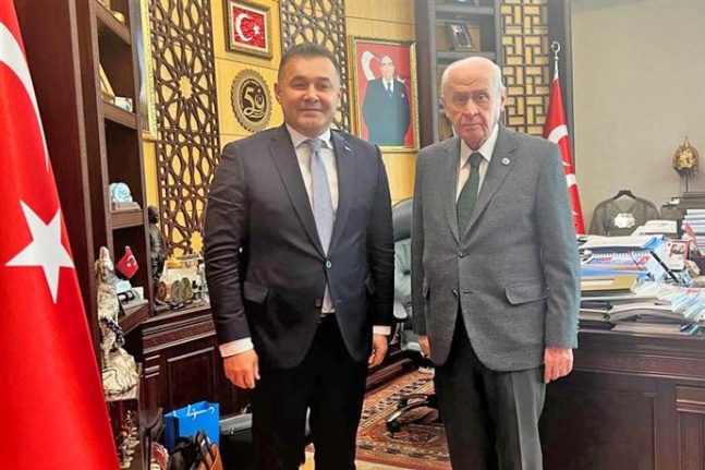 Başkan Yücel, MHP Genel Başkanı Bahçeli’yi ziyaret etti