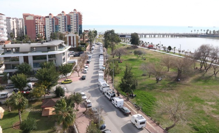 Karavanda tatil, karavancılar ile mahalle halkını karşı karşıya getirdi