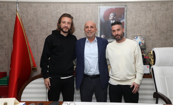 Taha ve Türker’den Alanyaspor’a ziyaret 