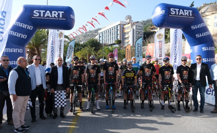 Alanya Cup Uluslararası Yol Bisiklet Yarışları yapıldı