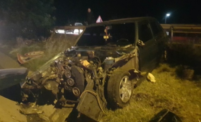 Alanya'da tünelde feci kaza