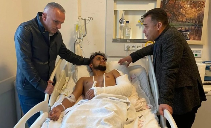 Alanya Kestelspor’a Geçmiş Olsun ziyareti