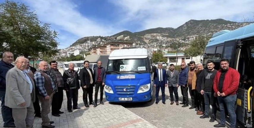 Alanya’da H plakalı araçlar Bektaş,Kütürüp ve Hacımehmetli'de de hizmet verecek