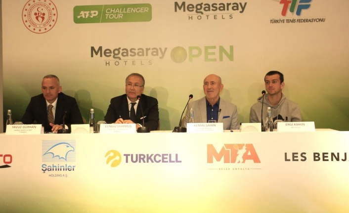 ATP Challenger Turnuvası Megasaray Hotels Open başladı