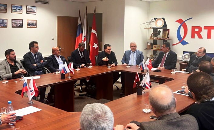 Başkan Erdem'den Rus iş insanlarına 'Alanya'ya yatırım yapın' çağrısı