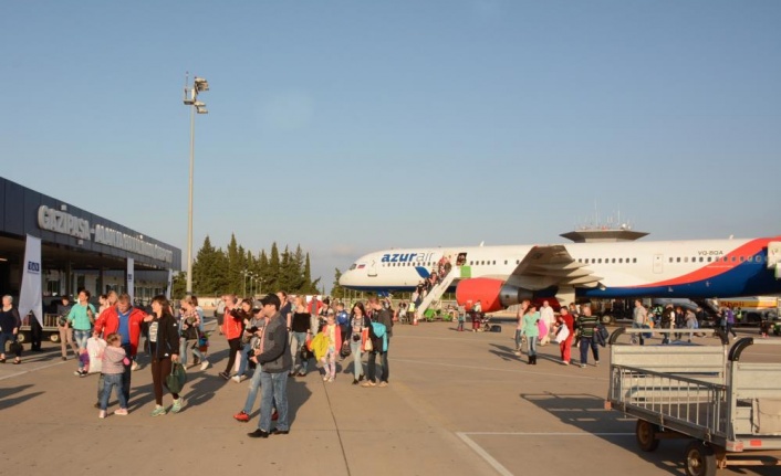 Gazipaşa Havalimanı'nı 3 ayda 106 bin 382 yolcu kullandı