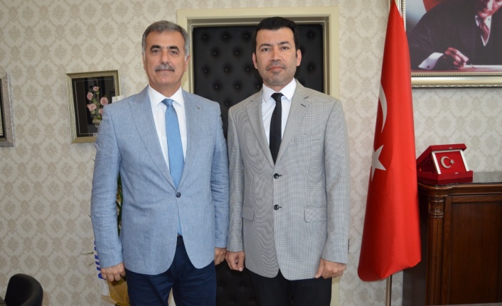 Alanya Cezaevi Müdürü Ünal'dan yeni Başhekim Güler'e ziyaret