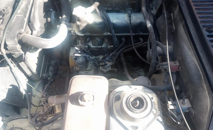 "Canım" dediği otomobilini küle dönmekten kurtaran tamircinin iyiliğini unutmadı