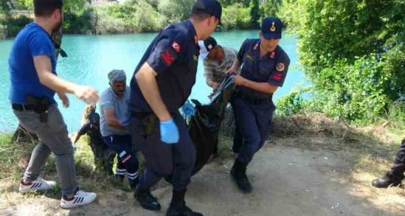 Sabah evden çıkan yaşlı kadının cesedi Manavgat Irmağı'nda bulundu