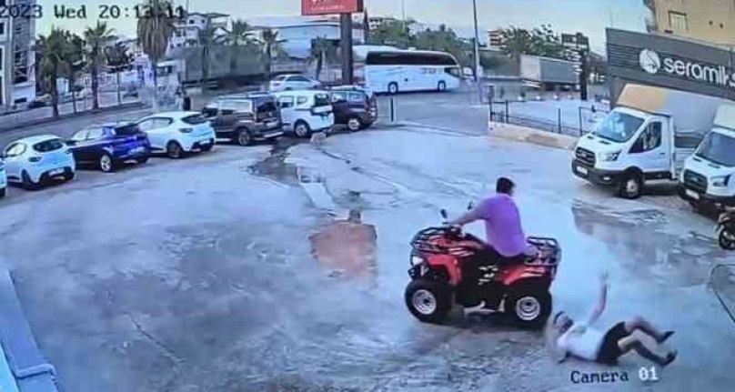 Sosyal medya için ATV ile drift videosu çektiler, sosyal medyanın diline düştüler