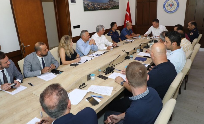 15 Temmuz Demokrasi ve Milli Birlik Günü Anma etkinlikleri için hazırlık toplantısı yapıldı