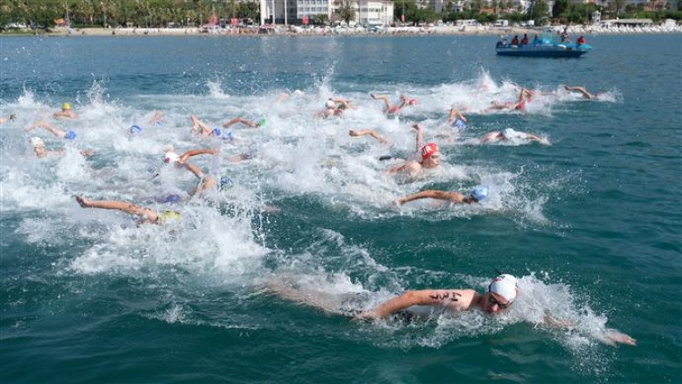 Açık Su Yüzme Milli Takım Seçmeler ve Türkiye Şampiyonası yapıldı