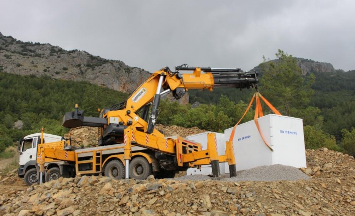 ASAT Gazipaşa’da su deposu eksikliğini ortadan kaldırıyor