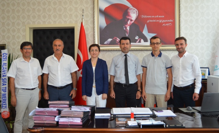 Başhekim Güler'i ziyaret ettiler