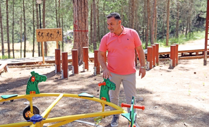 Başkan Yücel: Macera Parkı tamamlandı en kısa sürede hizmete açacağız