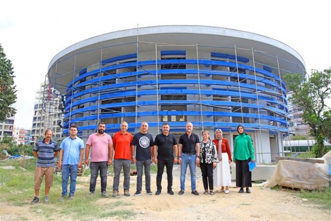 Mahmutlar Hanife Cebeci Kreş ve Çocuk Akademisi yükseliyor