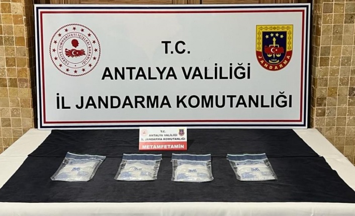 Antalya'da jandarmadan uyuşturucu operasyonu: 1 gözaltı