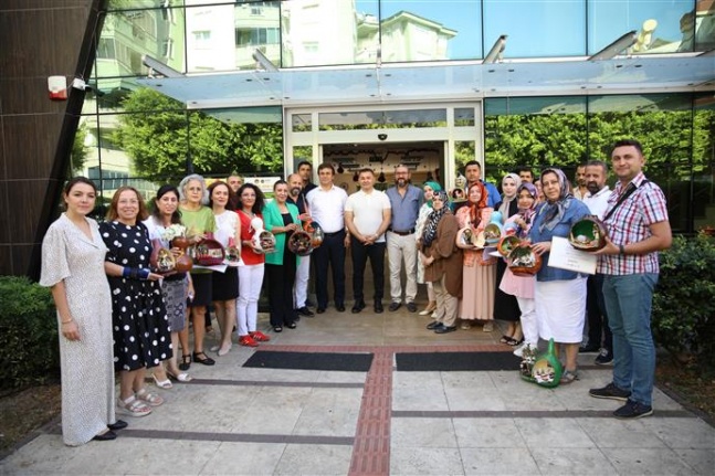 Alanya temalı su kabağı teraryum projesi hayata geçirildi