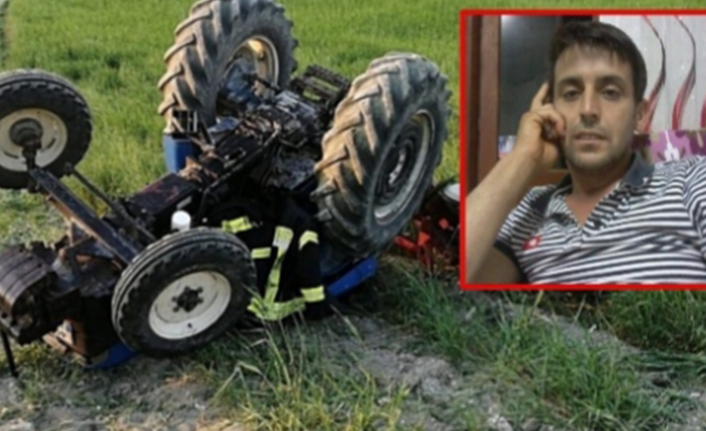 Alanya’da devrilen traktörün altında kalan sürücü öldü