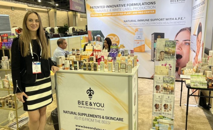 Anadolu arı ürünlerini dünyaya tanıttılar