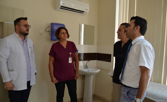 Başhekim Güler hastaneye bağlı sağlık tesislerini ziyaret etti