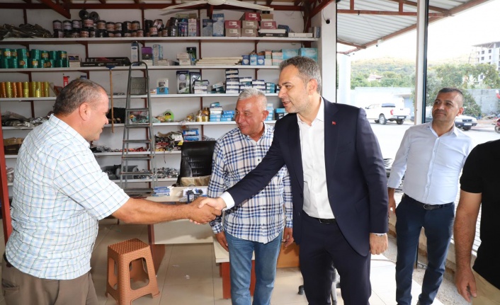 Başkan Tavlı istişare toplantılarını sürdürüyor