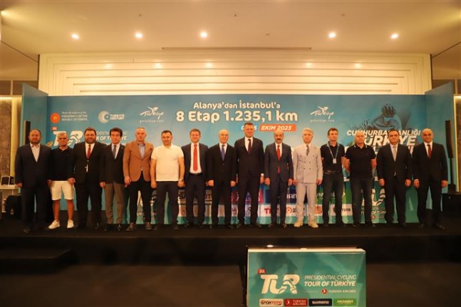 58. Cumhurbaşkanlığı Bisiklet Turnuvası startı Alanya’dan