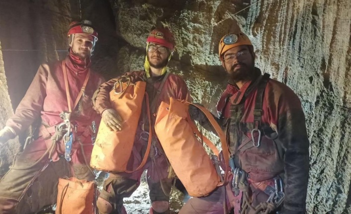 Antalya'da bulunan Türkiye’nin en derin 10. mağarası haritalandırıldı