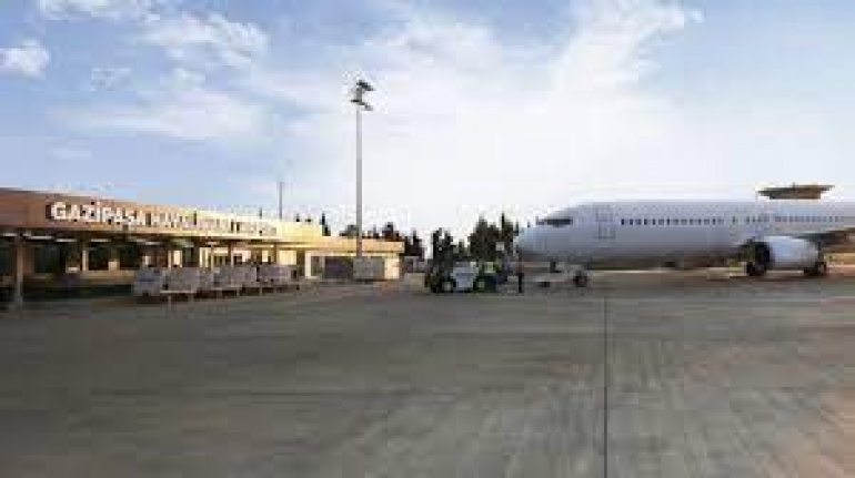 Gazipaşa-Alanya Havalimanı 9 ayda 661 bin 879 yolcuya hizmet verdi