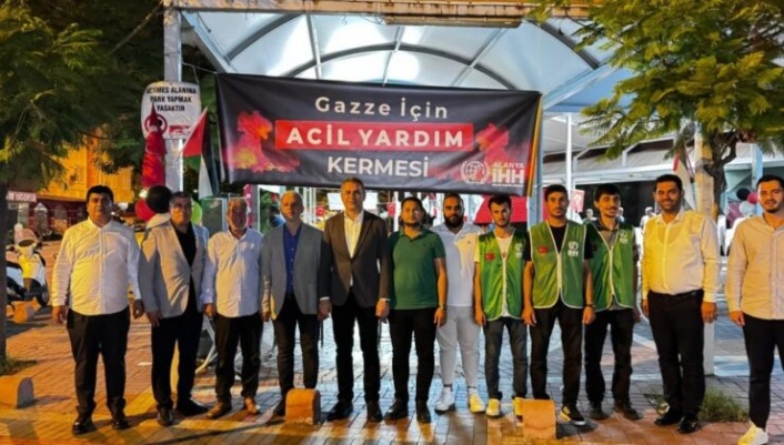 Alanya Ak Parti’den Gazze’ye destek