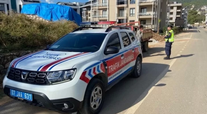 Alanya’da 7 araç daha trafikten men edildi