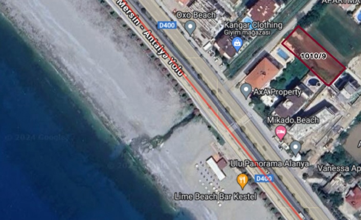 Alanya'daki o arazi satışa çıkarıldı