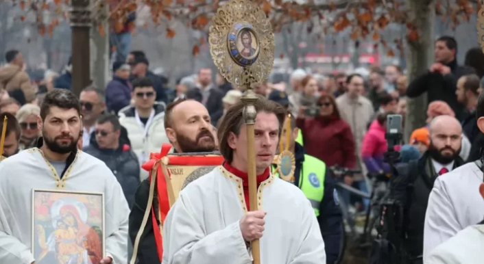 Alanya’daki Ortodokslar Epifani Bayramı’nı kutladı