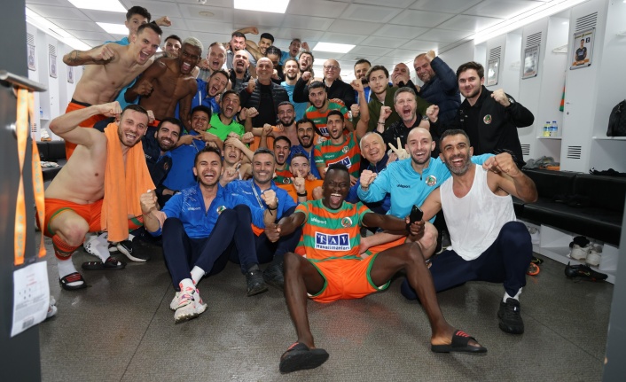 Alanyaspor'da 3 puan sevinci